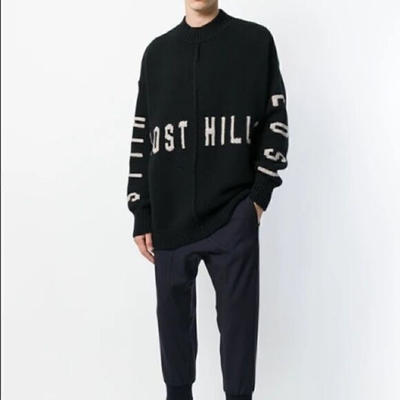 Yeezy season 5 lost hills oversize intarsia sweater - Picture 2 of 16